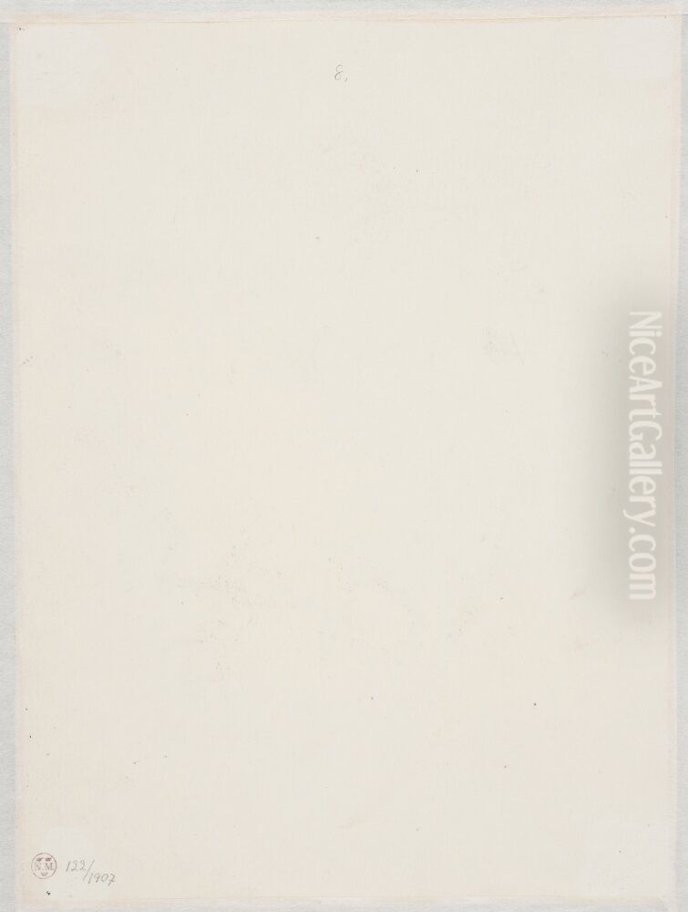 Tva oxar Oil Painting by Gustaf Ankarcrona