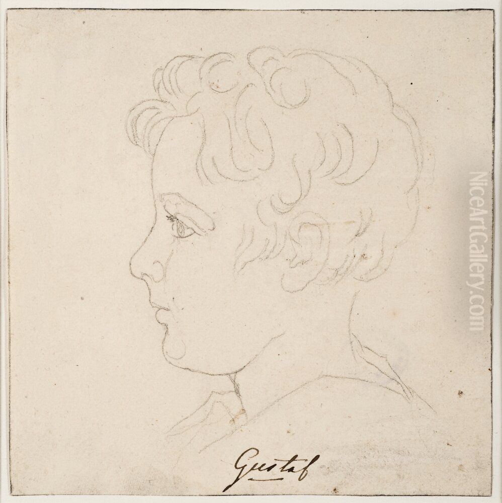 s son Oil Painting by Fredric Westin