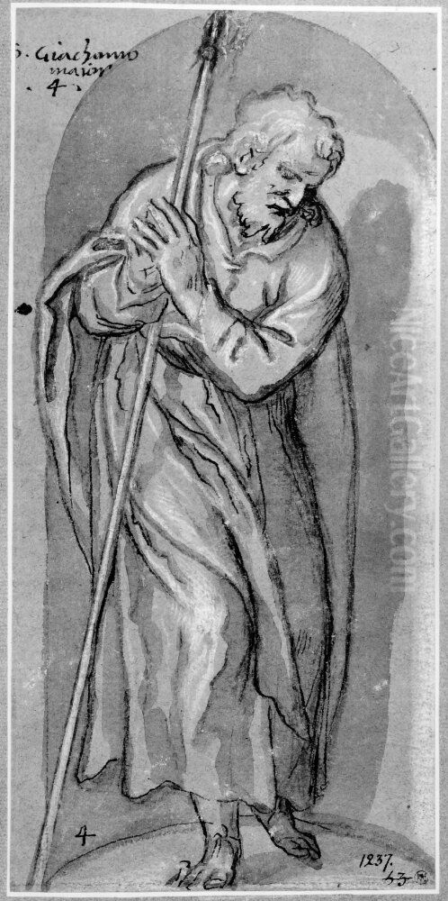 St. James the Great Oil Painting by Paolo Farinati