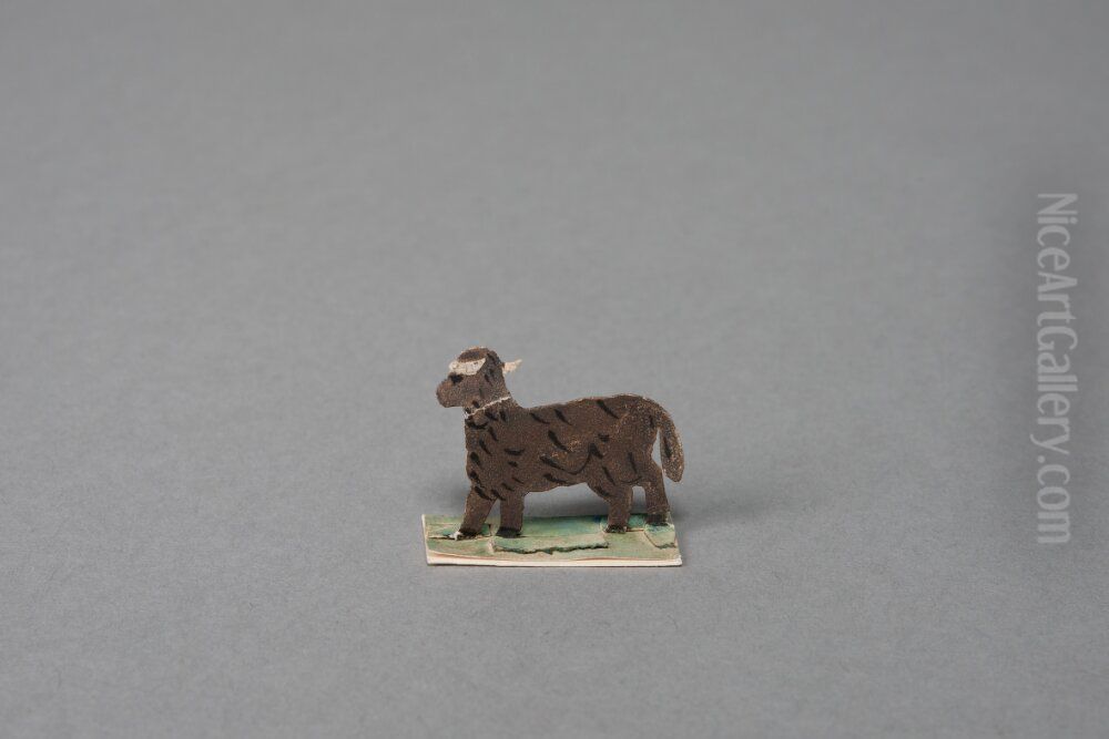 Black sheep [one of 36 figures] Oil Painting by Ivar Arosenius