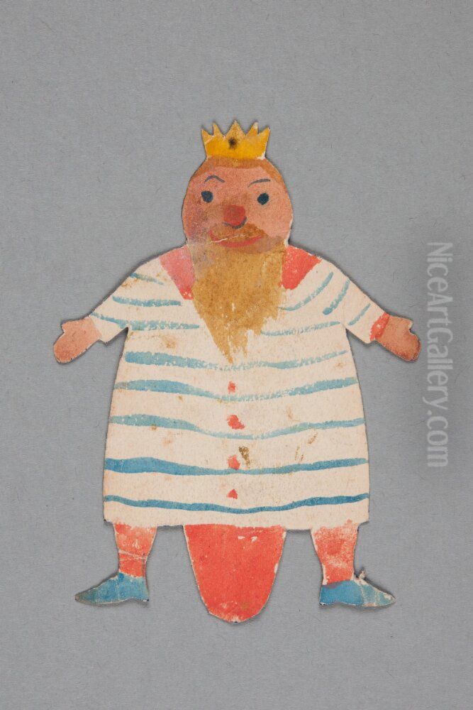 King (one of seven cut-out dolls belonging to 