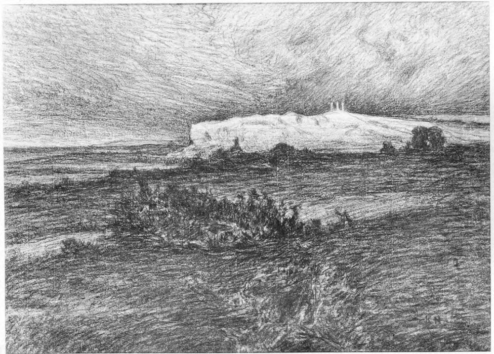 Galgberget, Visby Oil Painting by Karl Nordstrom