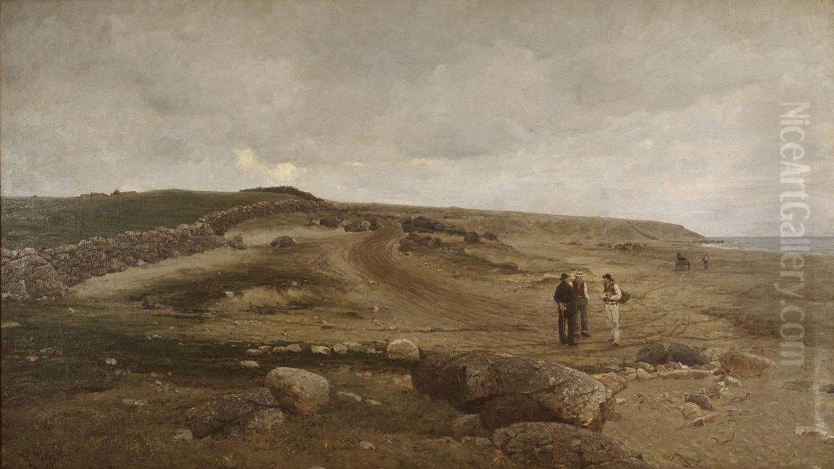 Fra Jaeren Oil Painting by Nicolai Ulfsten