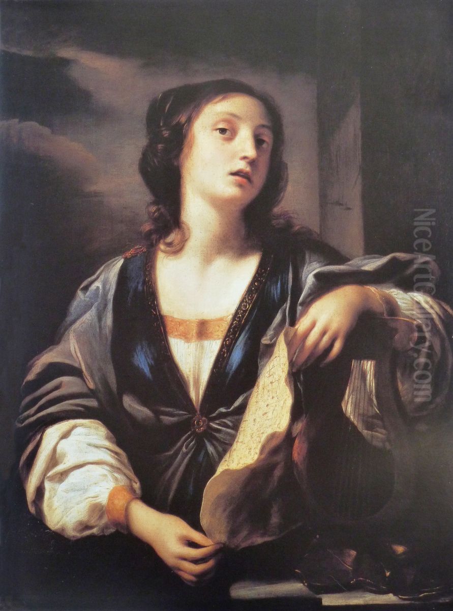 Allegory of Music Oil Painting by Elisabetta Sirani