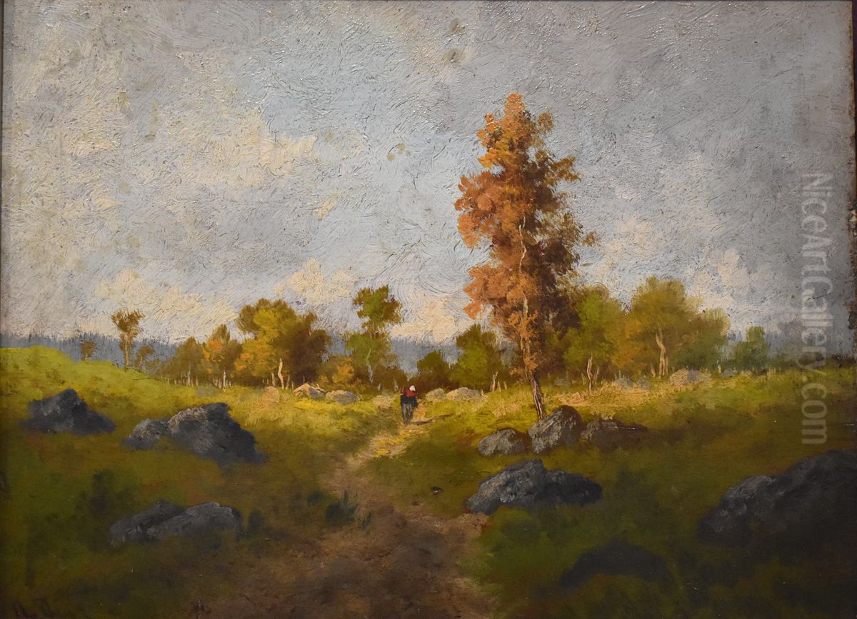 Landscape (923.24.177) Oil Painting by Narcisse Virgilio Diaz