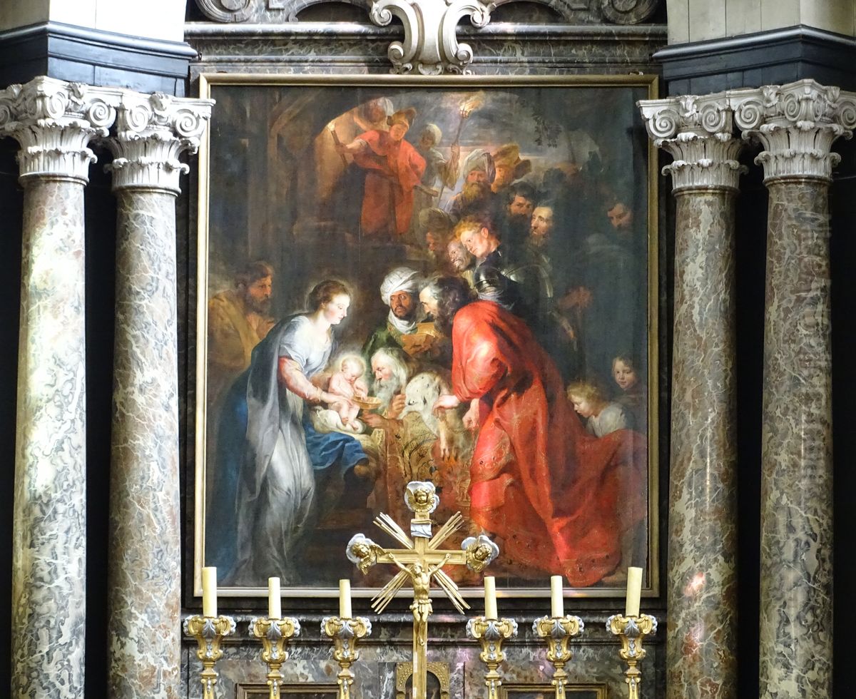 Adoration of the Magi, Mechelen Oil Painting by (studio of) Rubens, Peter Paul