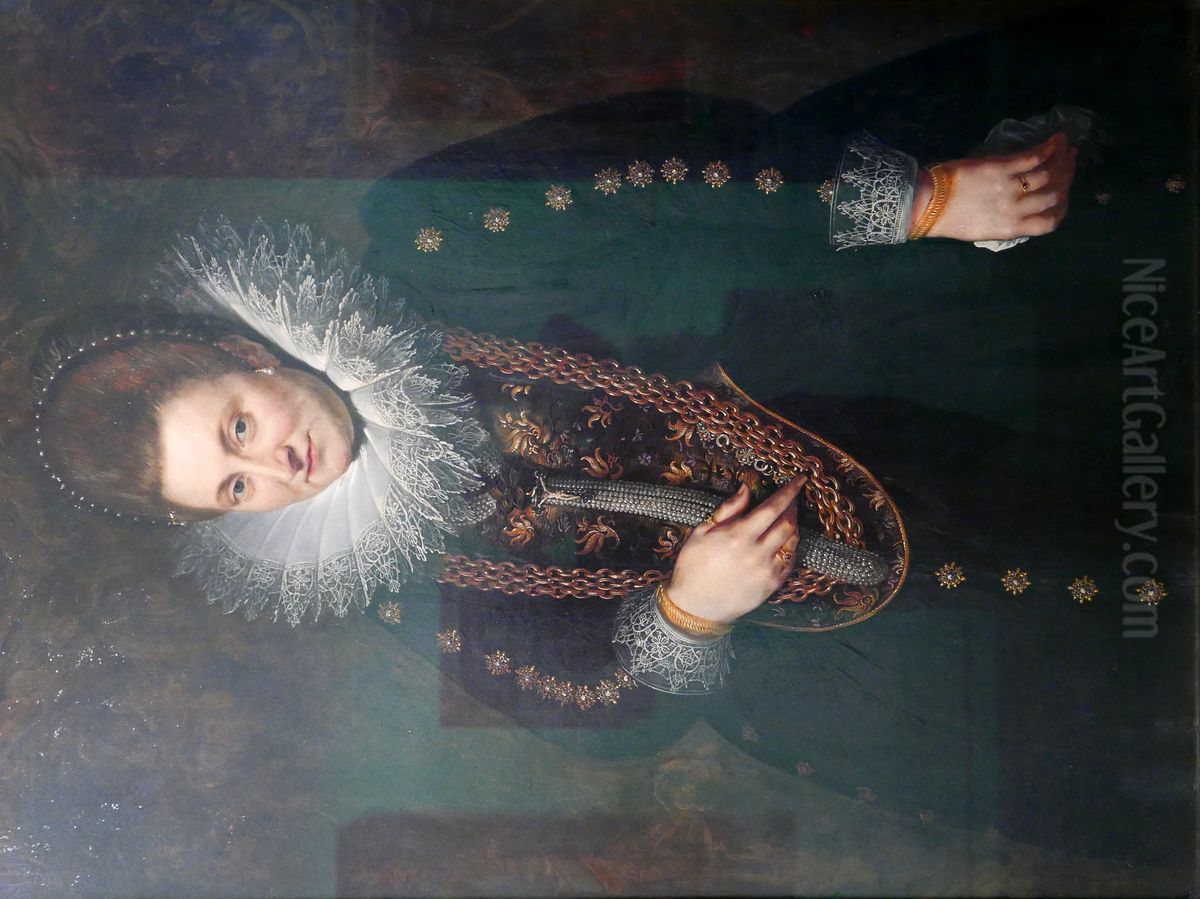 Femme inconnue Oil Painting by (studio of) Rubens, Peter Paul