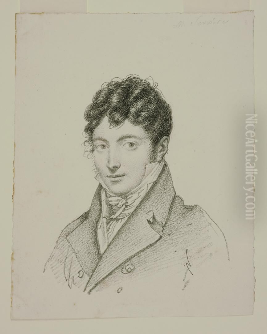 Joseph Servieres Oil Painting by Jean-Baptiste Wicar