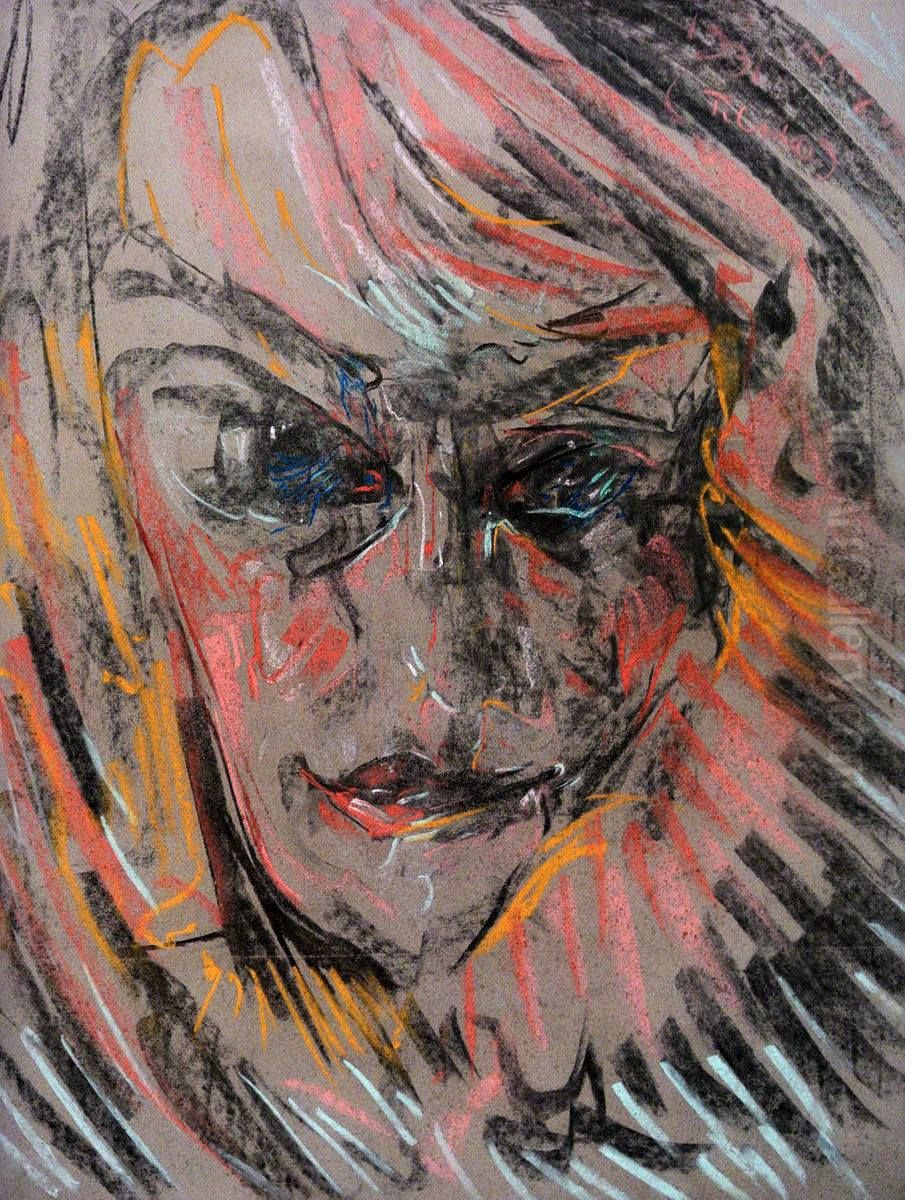 Portret Neny Stachurskiej Oil Painting by Stanislaw Ignacy Witkiewicz (Witkacy)