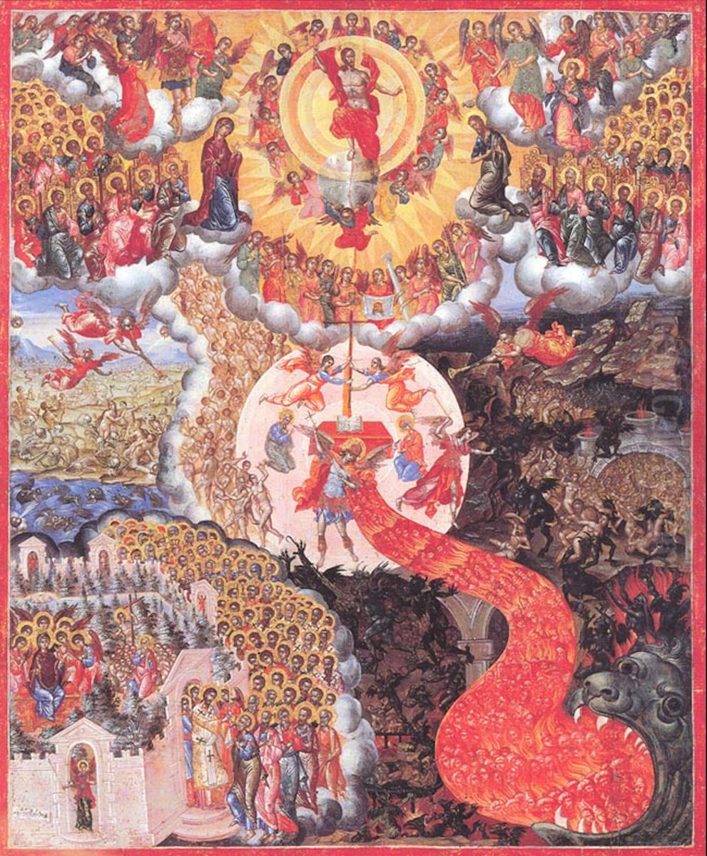 The Last Judgement Oil Painting by Leos Moskos