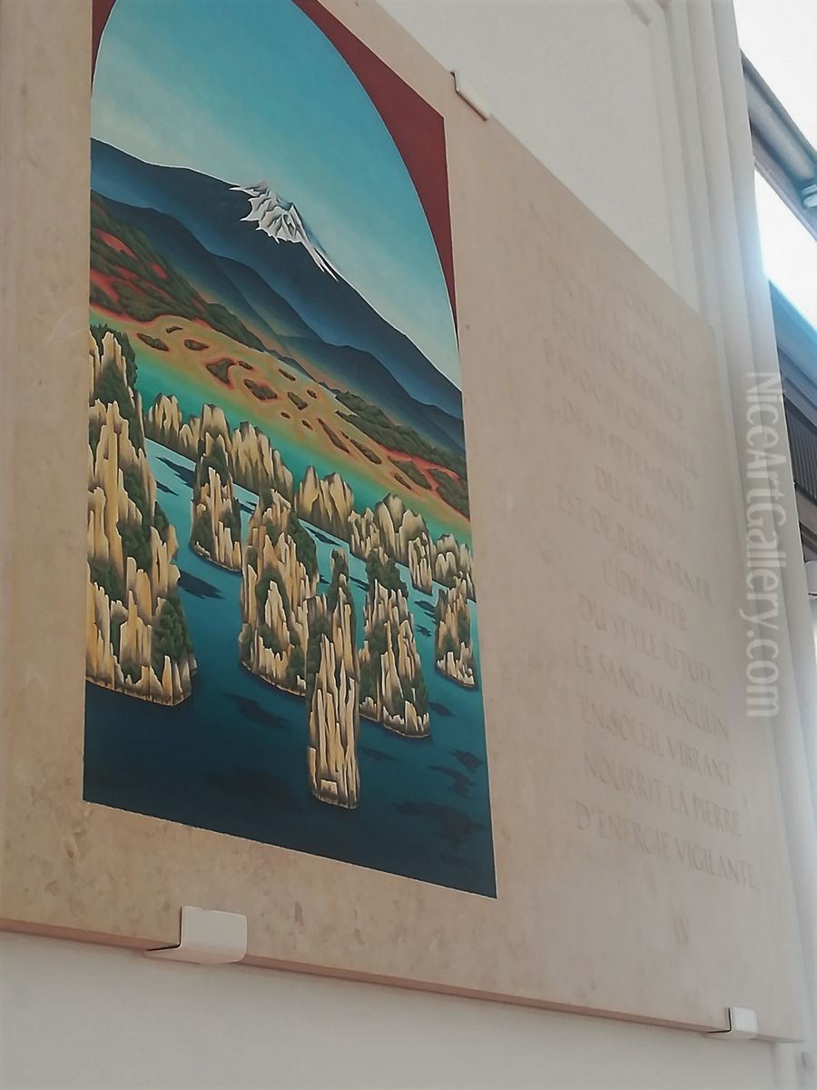 Les Figures, Livre Tau Oil Painting by Gabriel Mexene