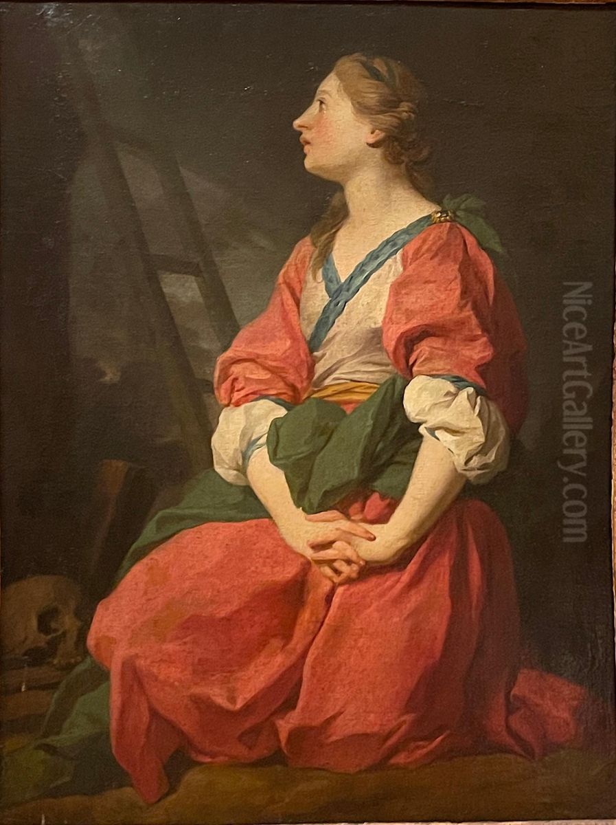 La Madeleine Oil Painting by Pierre Subleyras