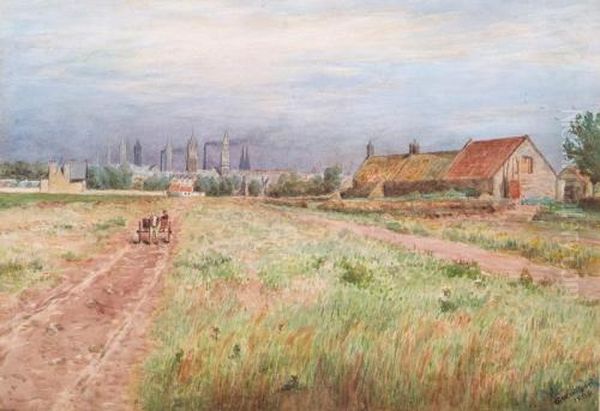 Aberdeen Oil Painting by George Washington Wilson