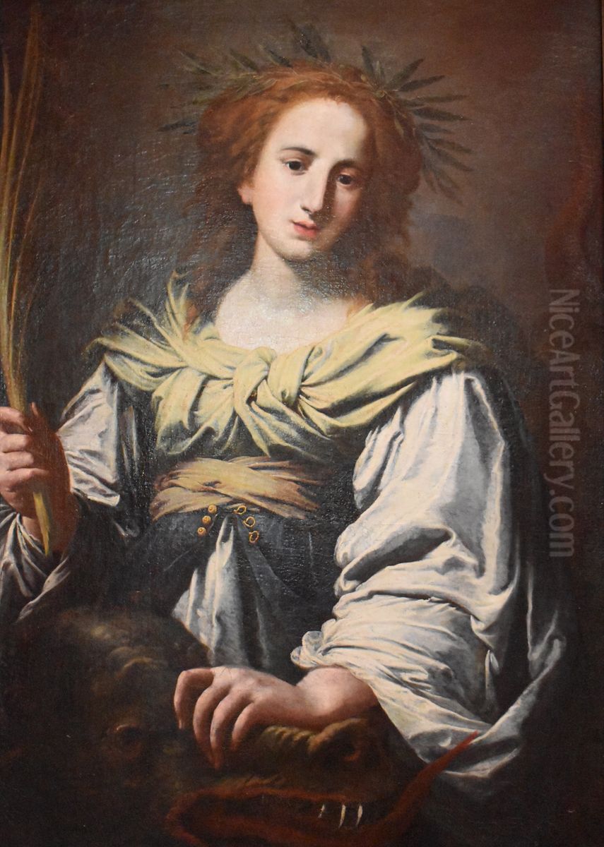 Sainte Marguerite Oil Painting by Matteo Rosselli