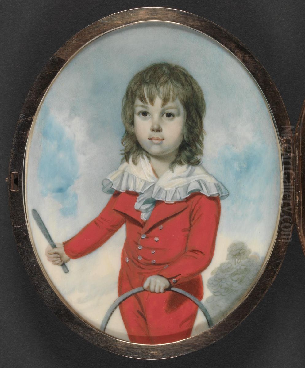 Joseph de Lautour Oil Painting by Richard Crosse