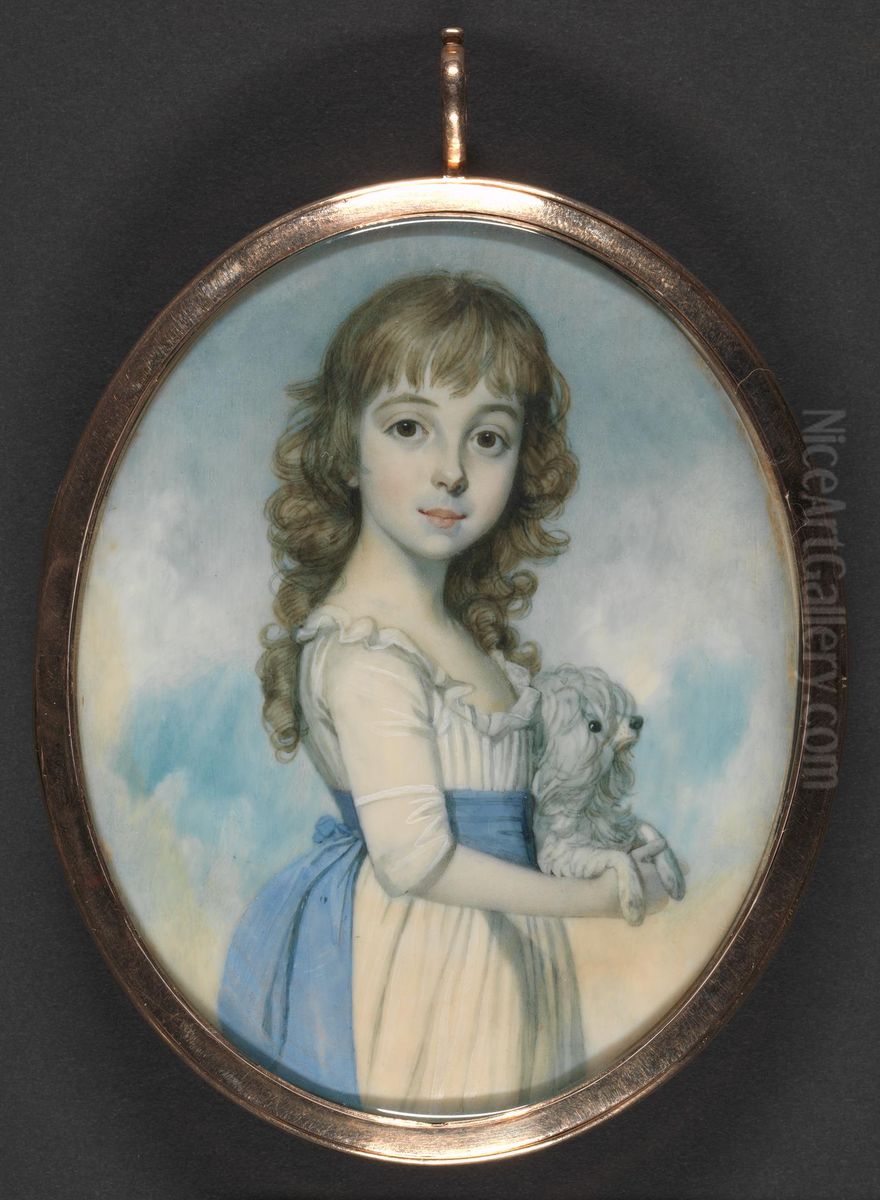 Amelia de Lautour Oil Painting by Richard Crosse