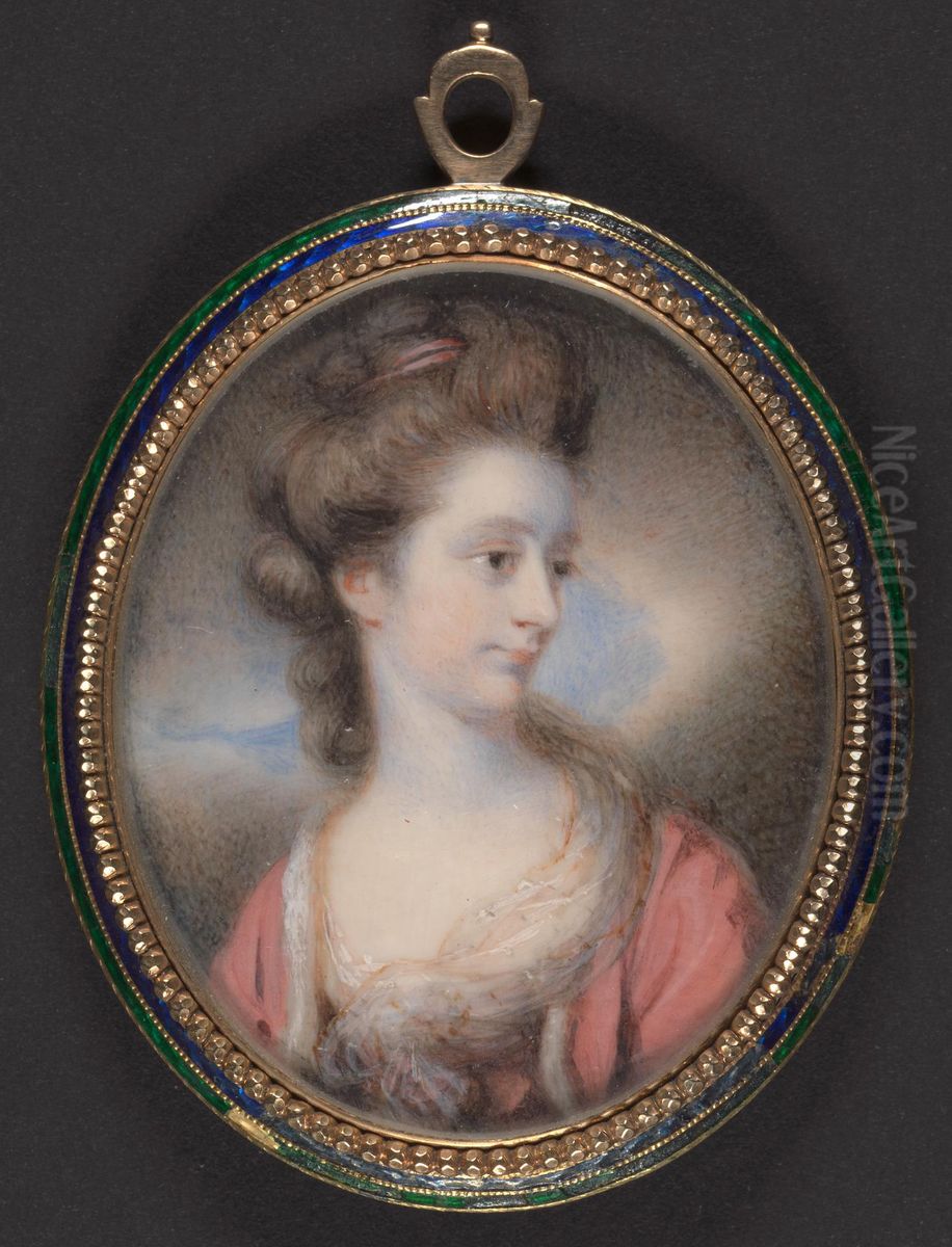Portrait of a Lady Oil Painting by Ozias Humphry
