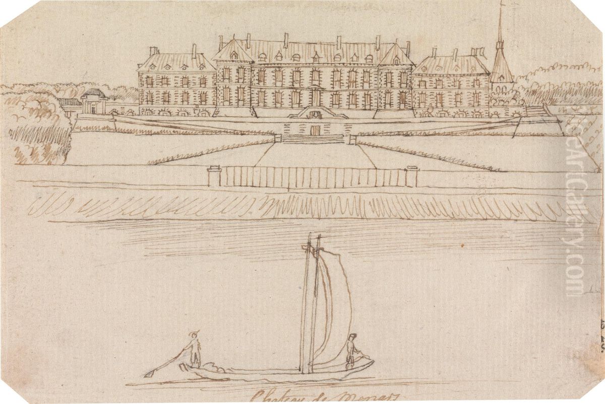 Chateau de Menars Oil Painting by Henry Swinburne