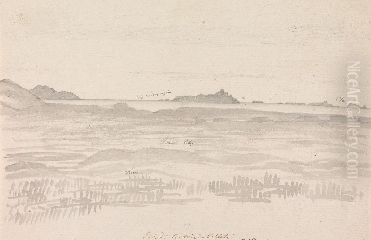 Paladi Pontine da Velletri Oil Painting by Henry Swinburne