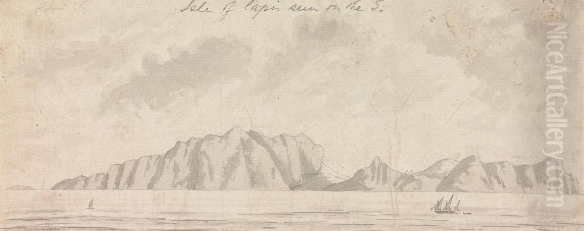 Isle of Capri Seen on the South Oil Painting by Henry Swinburne