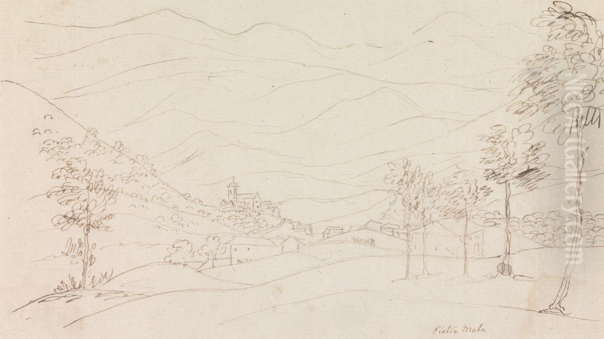 Pietra Mala Oil Painting by Henry Swinburne