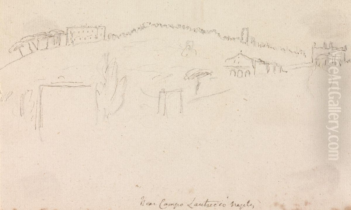 Near Campo Lautrecco, Naples Oil Painting by Henry Swinburne