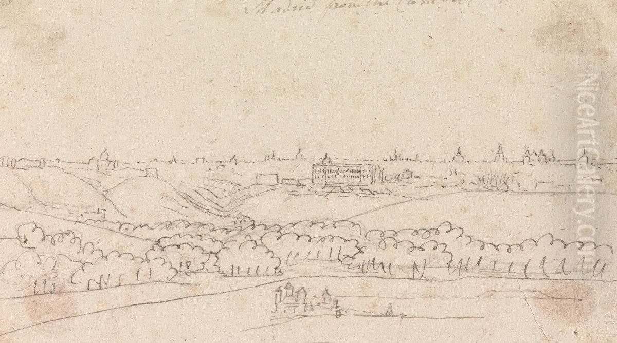 Madrid, Spain Oil Painting by Henry Swinburne