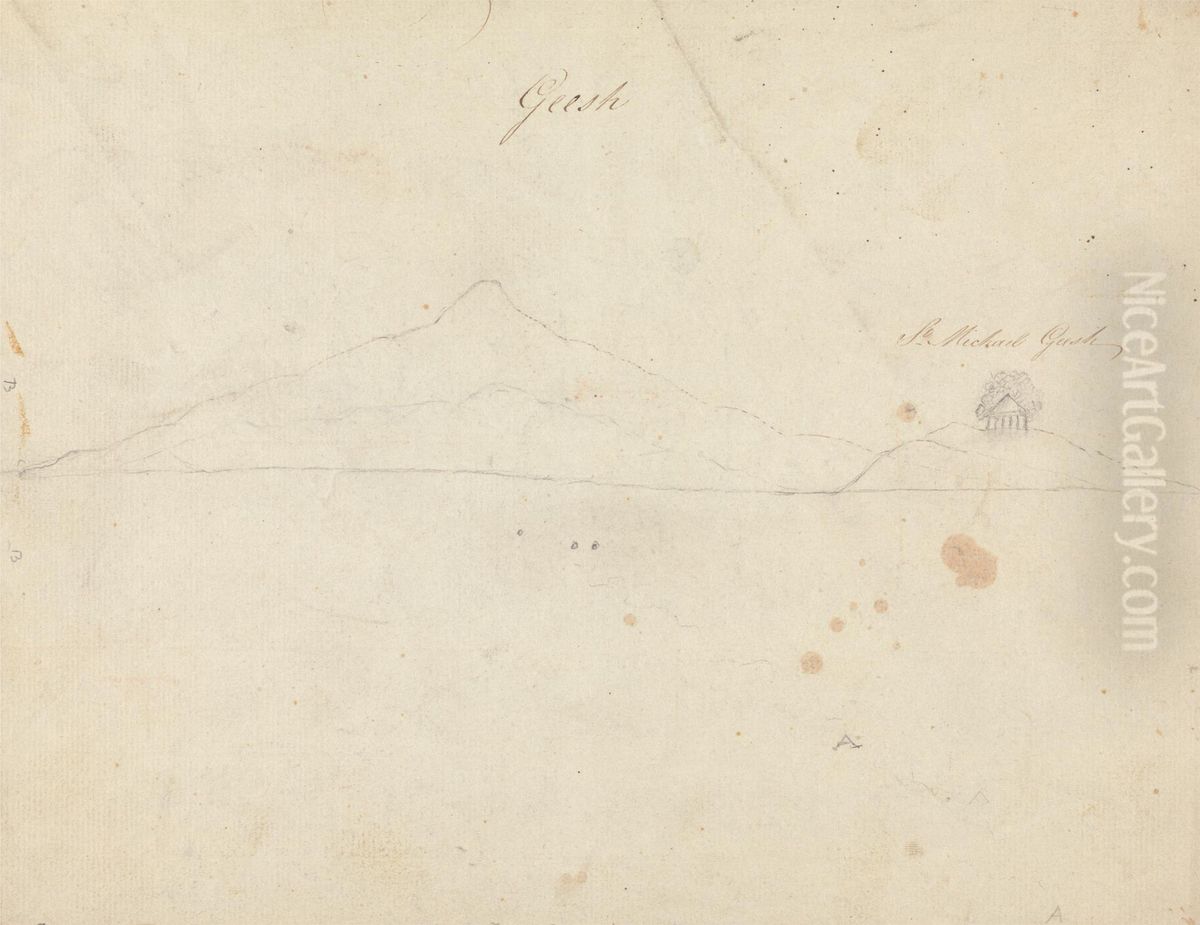 St. Michael Geesh Oil Painting by James Bruce