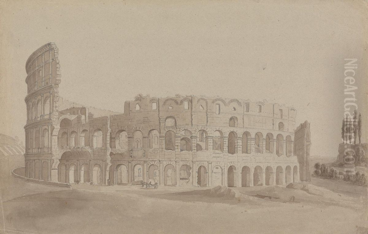 The Colosseum, Rome Oil Painting by Isaac Weld