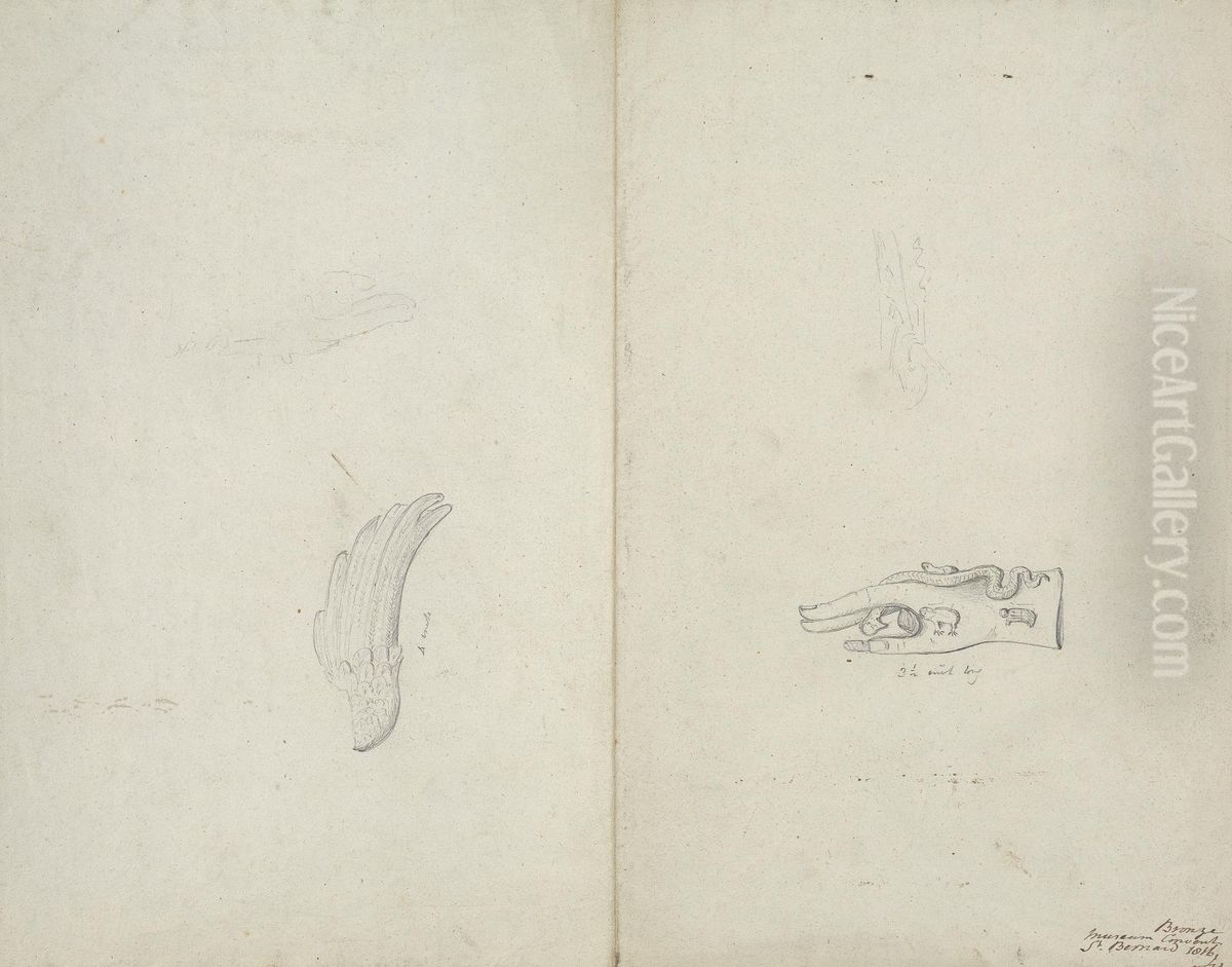 Bronze/ Museum Convent/ St. Bernard Oil Painting by Isaac Weld