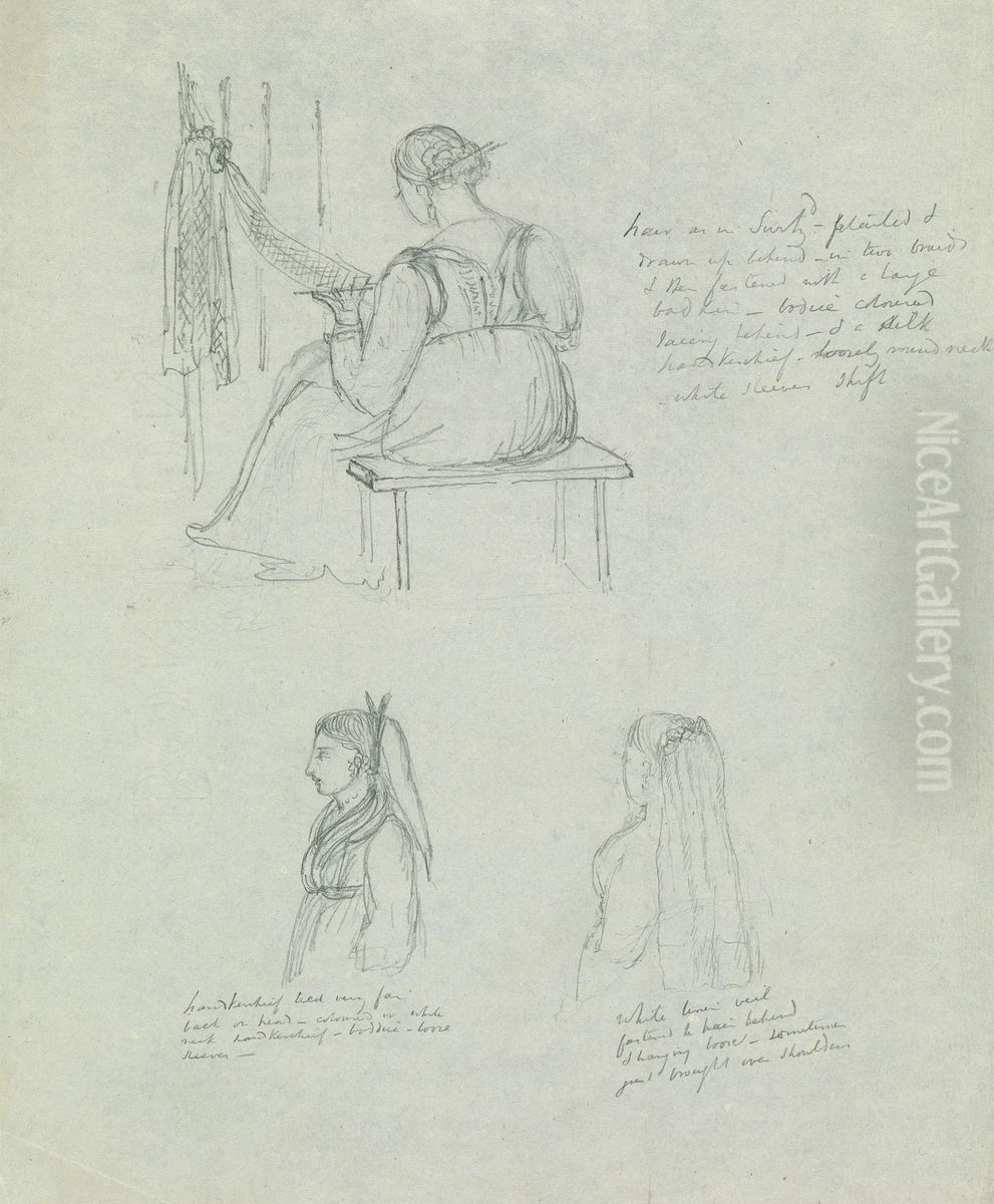 Hair as in Switzerland Oil Painting by Isaac Weld