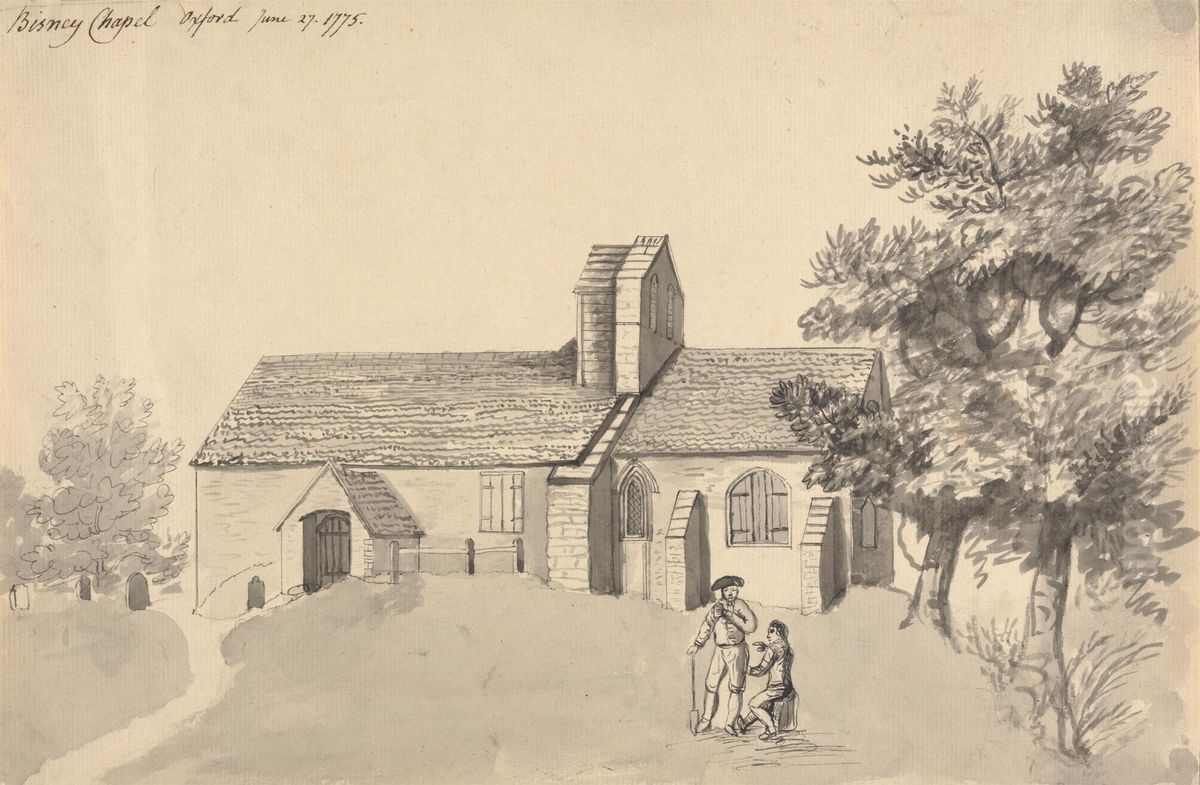 Binsey Church, Oxford Oil Painting by Francis Grose