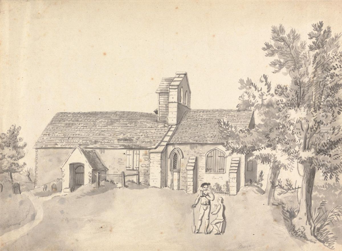 Binsey Church, Oxford Oil Painting by Francis Grose