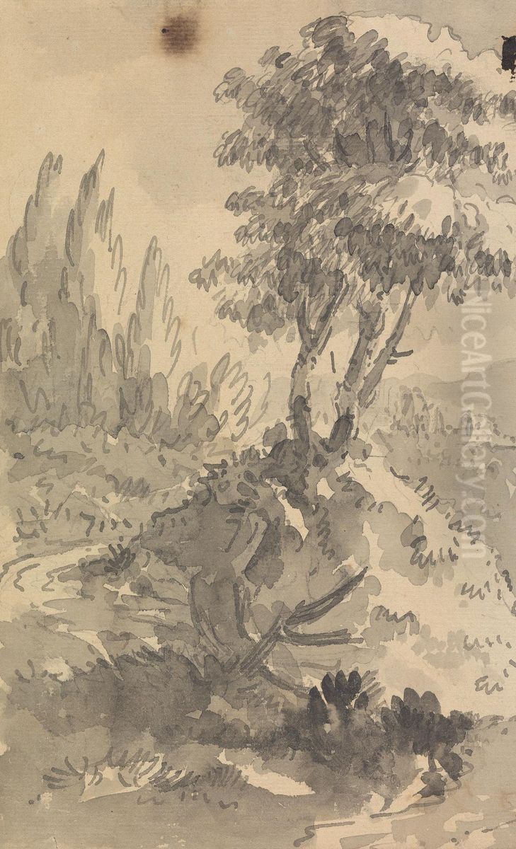 Landscape Oil Painting by William Gilpin