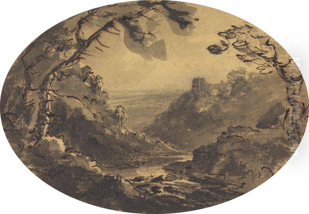 Landscape Oil Painting by William Gilpin