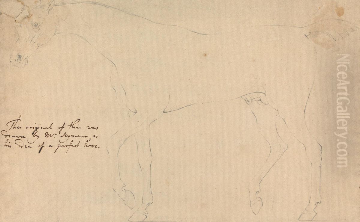 A Perfect Horse Oil Painting by Sawrey Gilpin