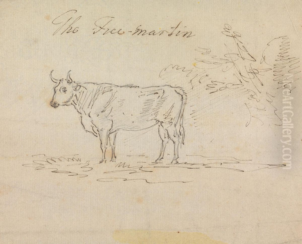 The Free-Martin Oil Painting by Sawrey Gilpin