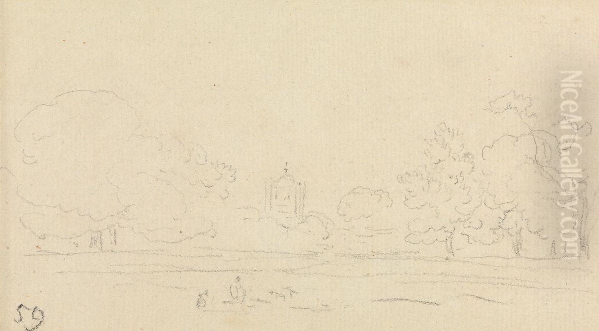 Landscape Oil Painting by Thomas Daniell