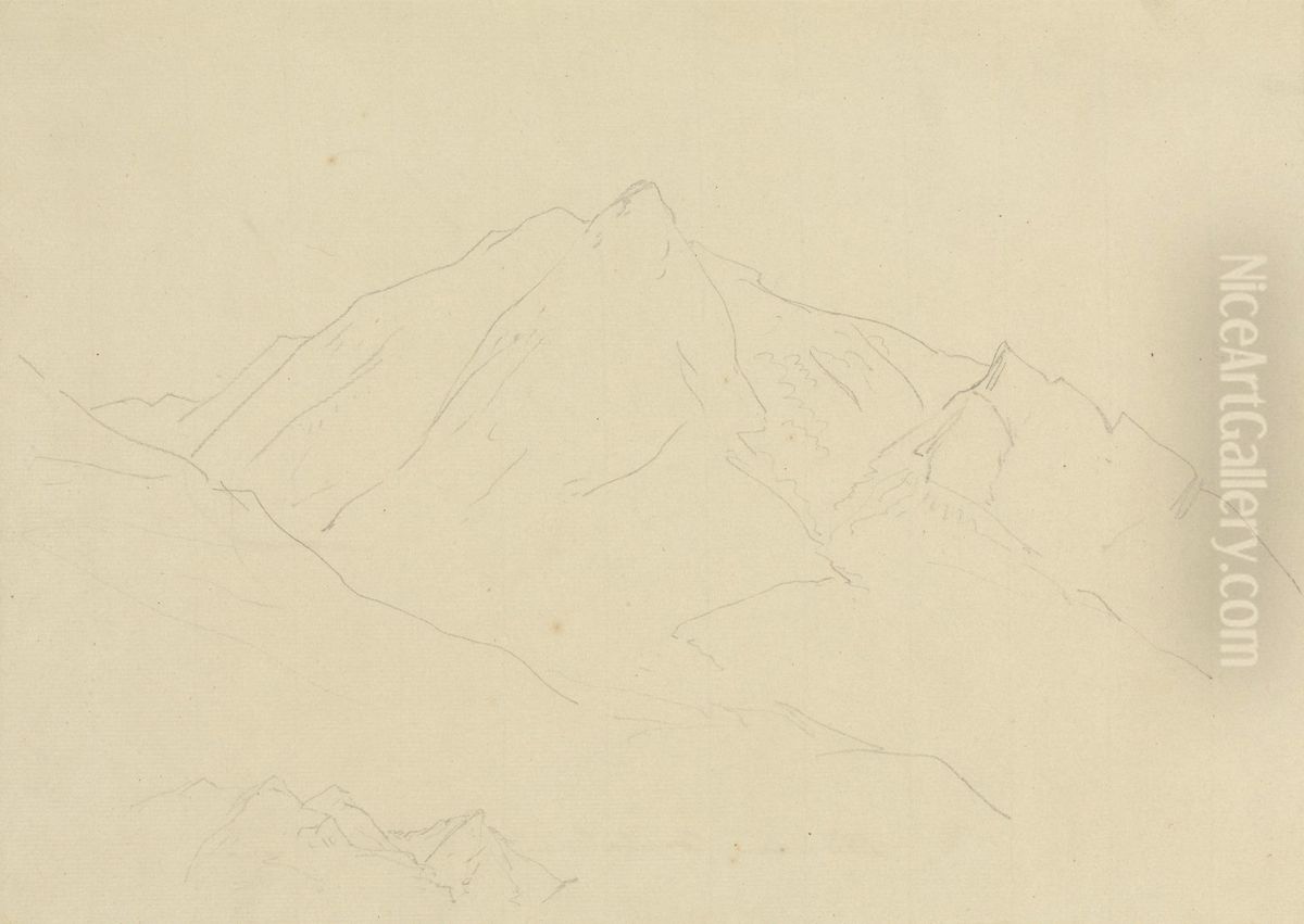 Mountains Oil Painting by Thomas Daniell