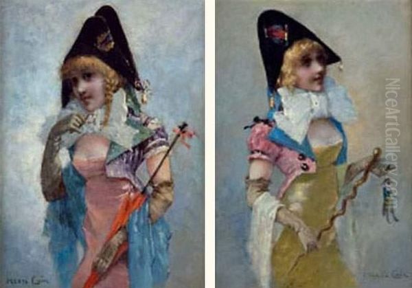 Incroyable Et Merveilleuse Oil Painting by Henri Cain