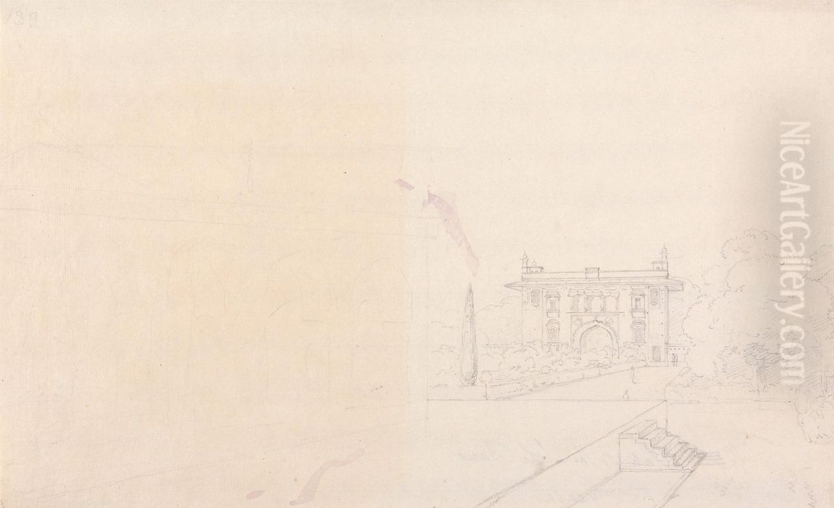 One of One Hundred and Seventy-six Drawings of India by Thomas and William Daniell, Grouped by 