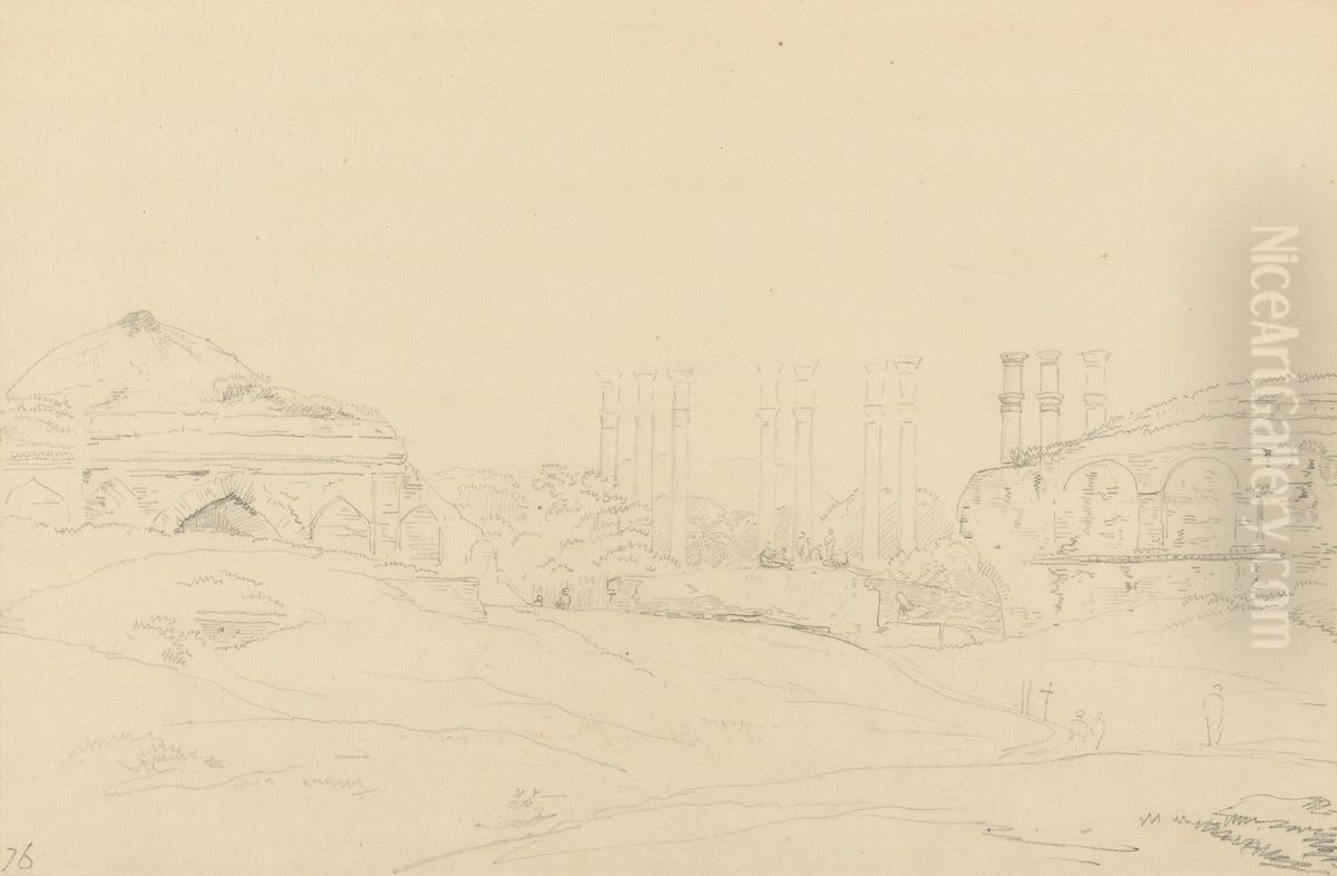 Madras Oil Painting by Thomas Daniell