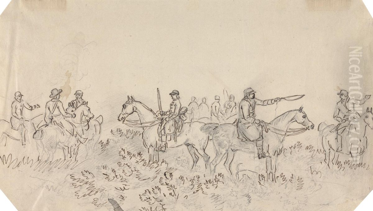 The Meet Oil Painting by Sawrey Gilpin