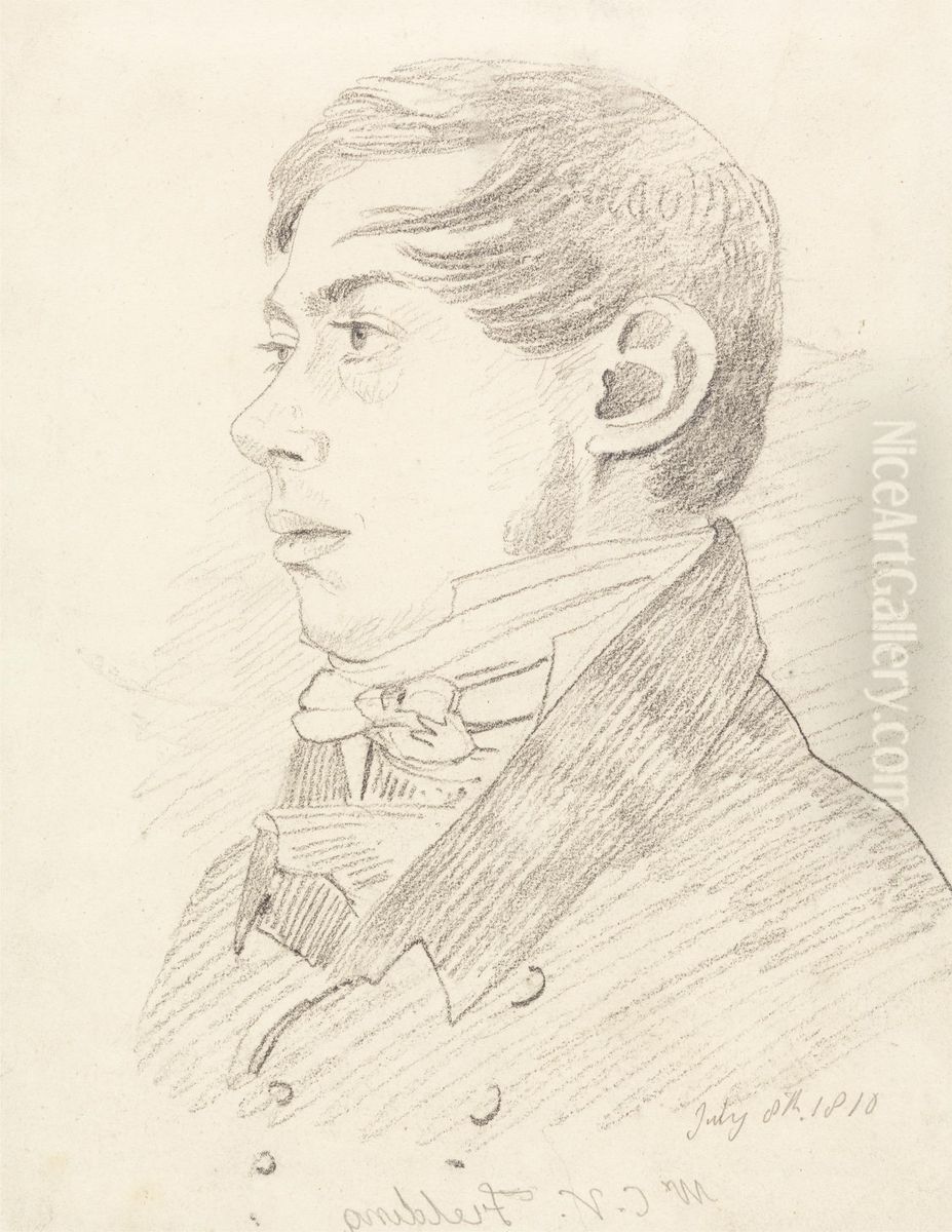 Anthony Vandyke Copley Fielding Oil Painting by John Varley