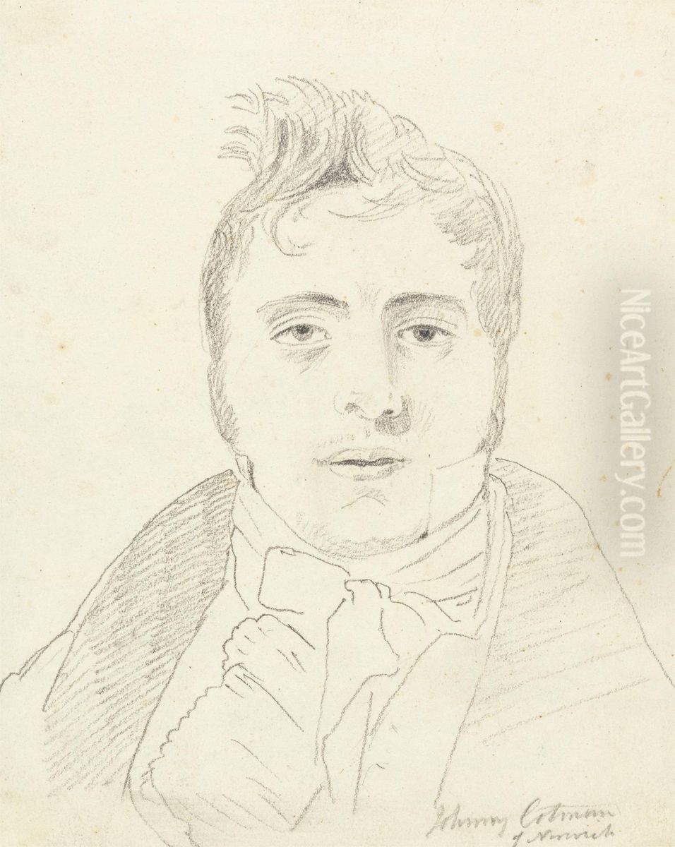 John Sell Cotman Oil Painting by John Varley