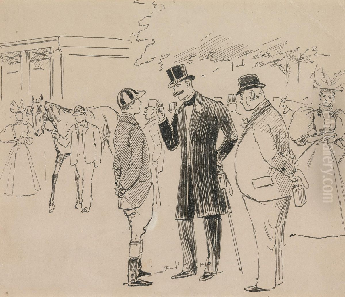 Final Instructions Oil Painting by Phil May