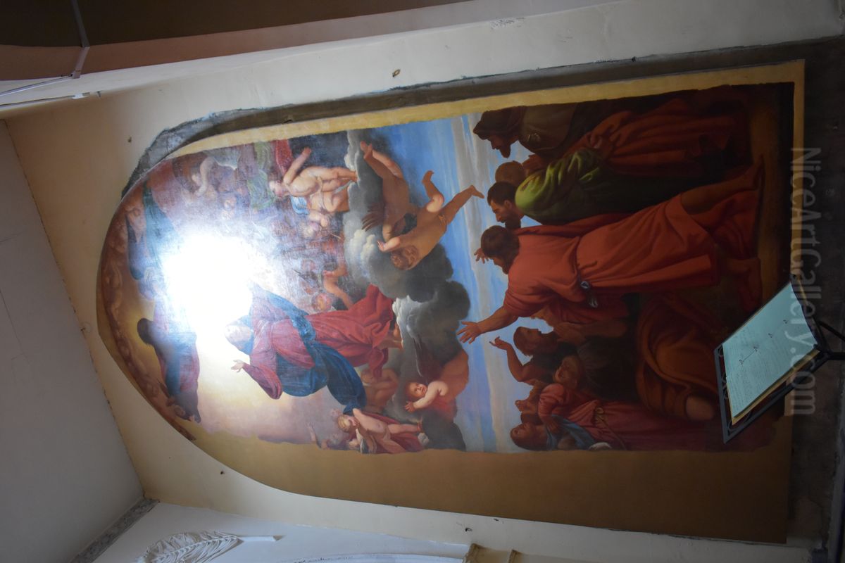 Assumption of the Ale vallejo Oil Painting by Raymond-Marc Lagarrigue