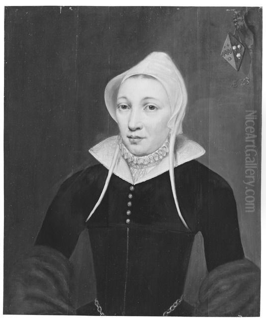 Portrait of Mabelia Cool (1535- ) Oil Painting by unknown