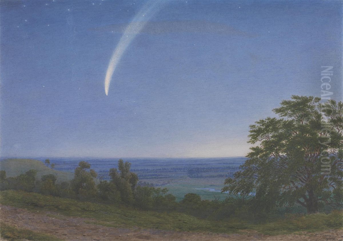 Donati's Comet Oil Painting by William Turner