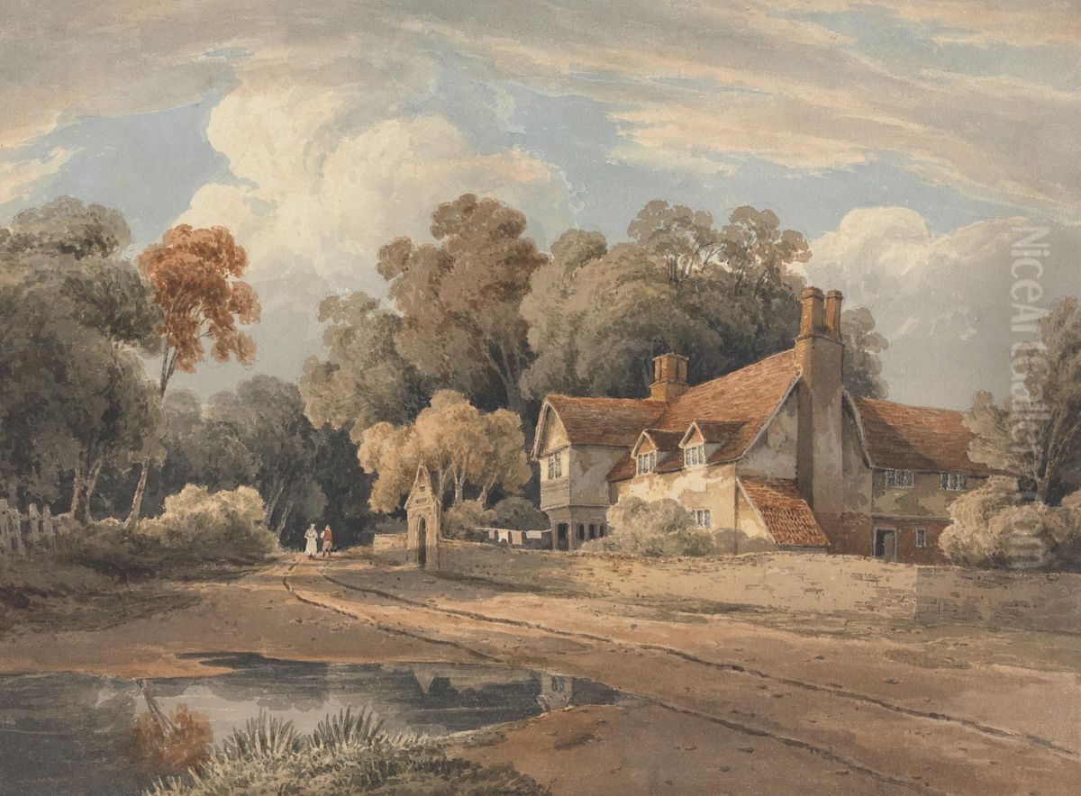At Bromley, Kent Oil Painting by Ramsay Richard Reinagle